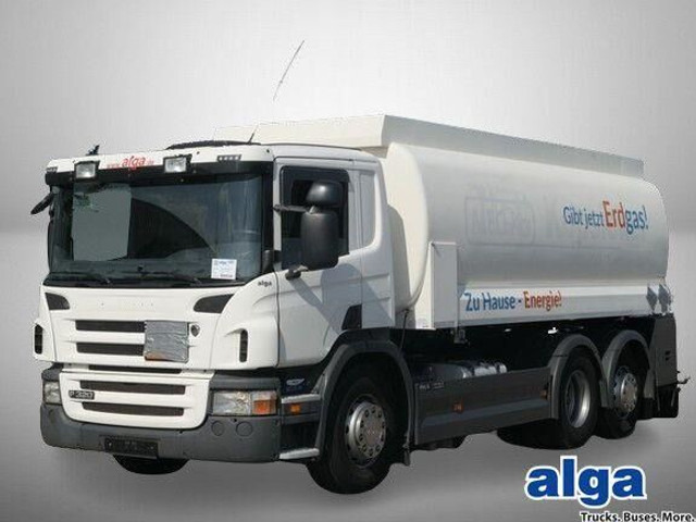 Scania P 320 6x2, Lindner & Fischer, 19m³, 3 Kammern - شاحنة صهريج: صورة 1 Scania P 320 6x2, Lindner & Fischer, 19m³, 3 Kammern - شاحنة صهريج: صورة 1