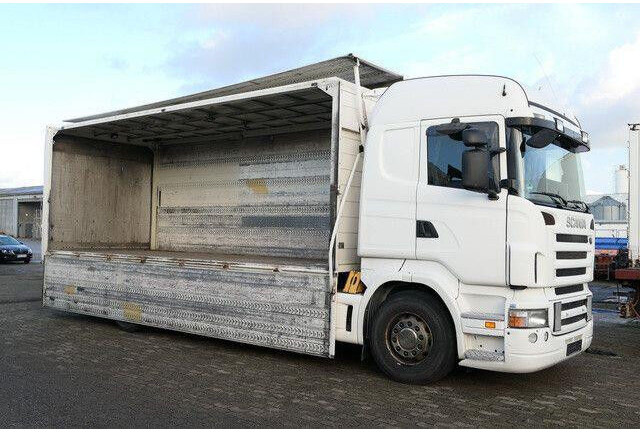 Scania R 420 4X2, Schwenkwand, LBW 2,0to., Retarder, AC - شاحنة مقفلة: صورة 2 Scania R 420 4X2, Schwenkwand, LBW 2,0to., Retarder, AC - شاحنة مقفلة: صورة 2