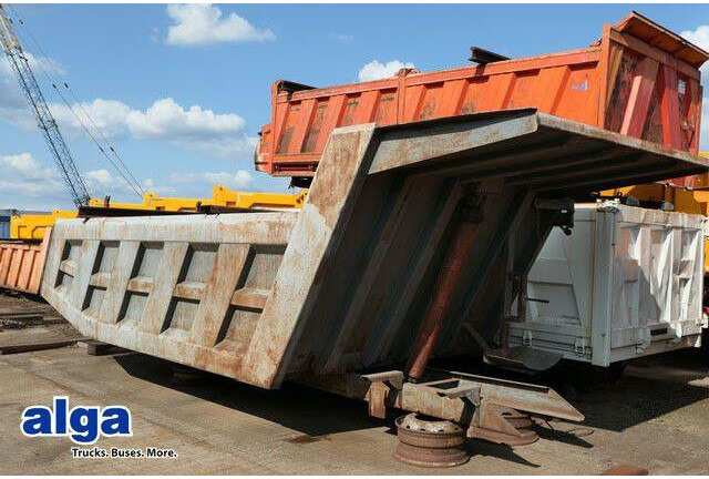 Stahl Hinterkippmulde ca. 18 cbm, Hilfsrahmen - شاحنة قلاب: صورة 1 Stahl Hinterkippmulde ca. 18 cbm, Hilfsrahmen - شاحنة قلاب: صورة 1