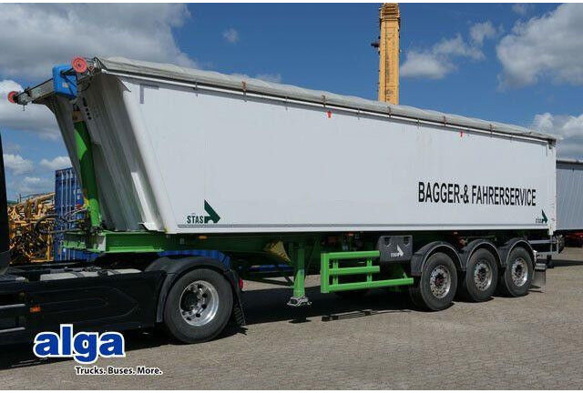 Stas S300CX, Alu, 46m³, Cramaro, SAF, Lenkachse! - قلابة نصف مقطورة نصف مقطورة قلابة: صورة 1 Stas S300CX, Alu, 46m³, Cramaro, SAF, Lenkachse! - قلابة نصف مقطورة نصف مقطورة قلابة: صورة 1