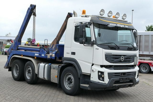 شاحنة قلاب Volvo FMX 420 6x2, VDL P-18T, Klima, AHK, Lampenbügel: صورة 6