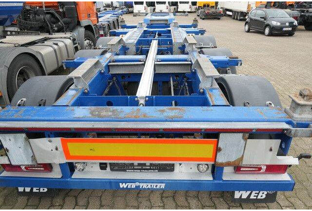 WEB-Trailer LPRS24, 20/30/40 & 45 Fuß Containe - عربة منخفضة مسطحة نصف مقطورة: صورة 2 WEB-Trailer LPRS24, 20/30/40 & 45 Fuß Containe - عربة منخفضة مسطحة نصف مقطورة: صورة 2