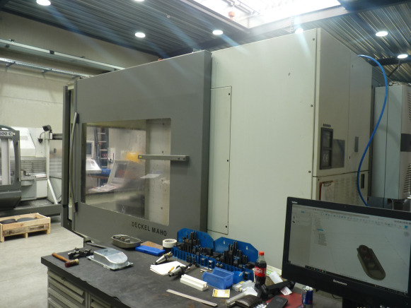 آلة طحن المعادن CNC Fraiseuse 5 axes simultanés Deckel Maho DMU 80P: صورة 11