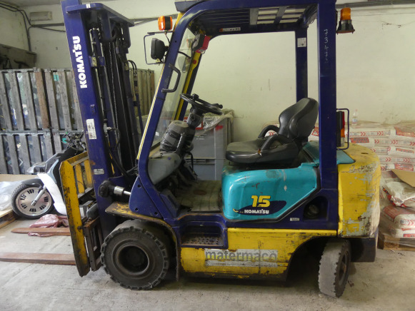 Chariot élévateur Komatsu FD15T-17 - رافعة شوكية: صورة 5 Chariot élévateur Komatsu FD15T-17 - رافعة شوكية: صورة 5