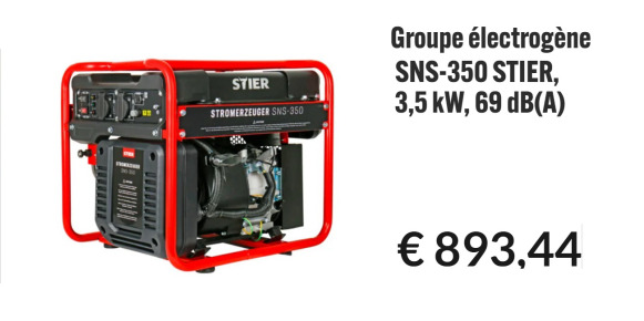Groupe électrogène STIER SNS-350 - مجموعة المولدات: صورة 1 Groupe électrogène STIER SNS-350 - مجموعة المولدات: صورة 1