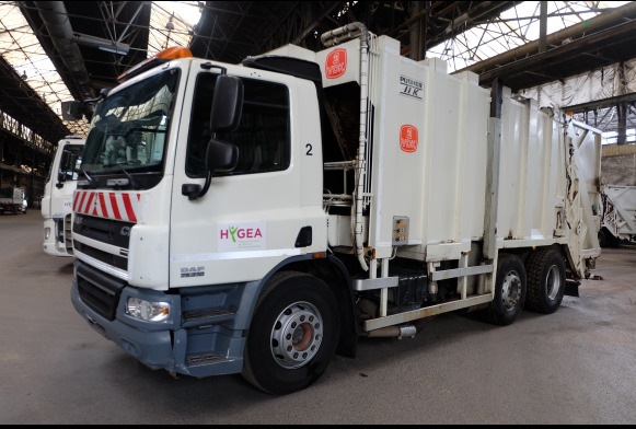 REF : 2 -Camion Poubelle DAF AG75 - شاحنة النفايات: صورة 1 REF : 2 -Camion Poubelle DAF AG75 - شاحنة النفايات: صورة 1