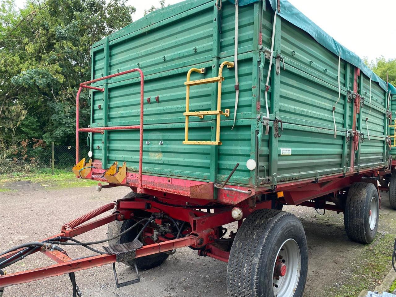 Agromet T-149 - مقطورة قلاب: صورة 1 Agromet T-149 - مقطورة قلاب: صورة 1