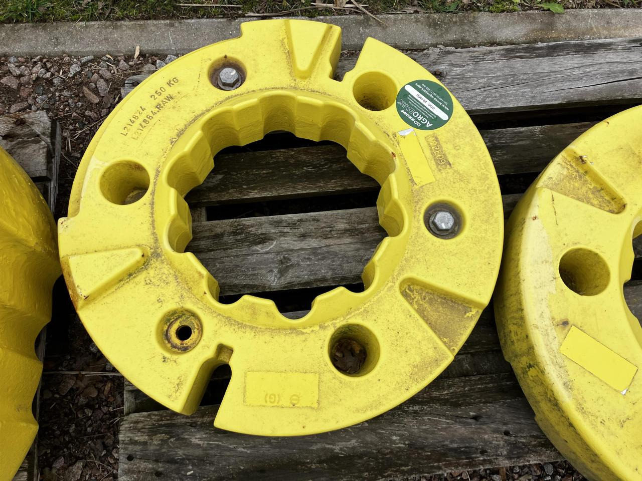 John Deere 2x 250kg - قطع غيار - الآلات الزراعية: صورة 4 John Deere 2x 250kg - قطع غيار - الآلات الزراعية: صورة 4