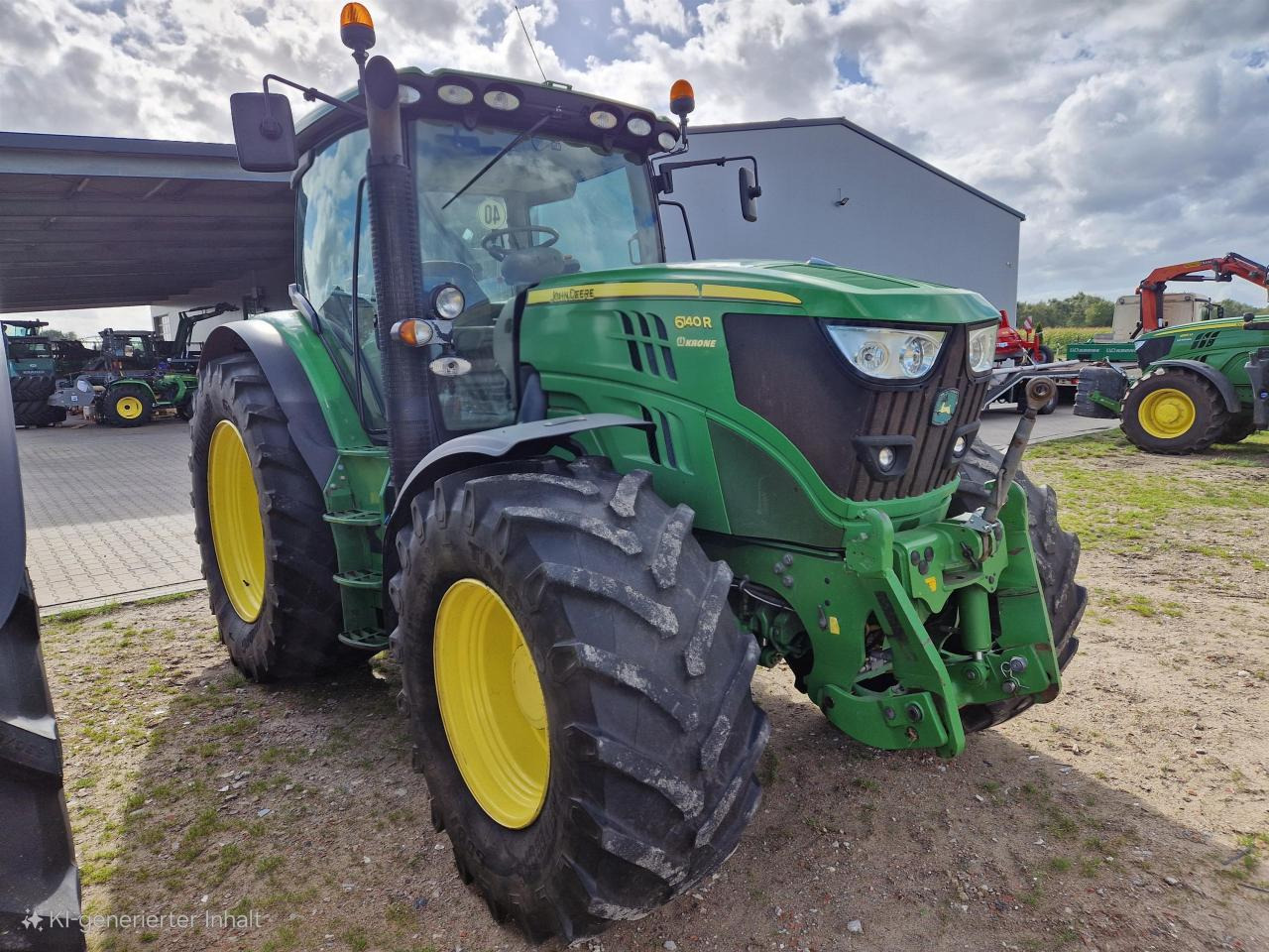 John Deere 6140R - جرار: صورة 2 John Deere 6140R - جرار: صورة 2