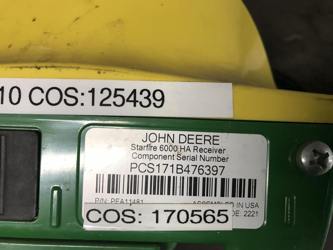 John Deere SF6000 - نظام ملاحة - الآلات الزراعية: صورة 3 John Deere SF6000 - نظام ملاحة - الآلات الزراعية: صورة 3