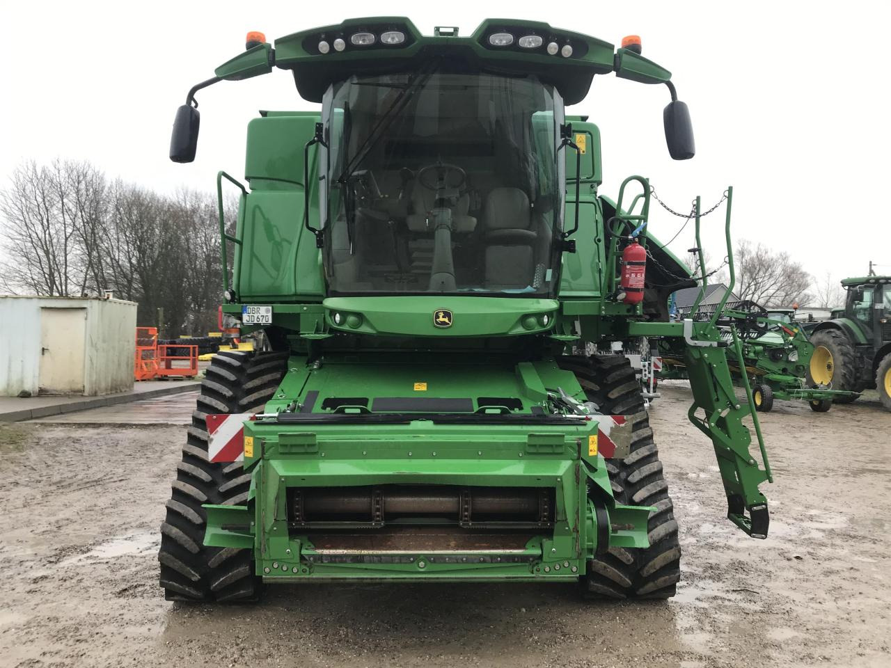 John Deere T670 - حصادة موحَّدة: صورة 3 John Deere T670 - حصادة موحَّدة: صورة 3