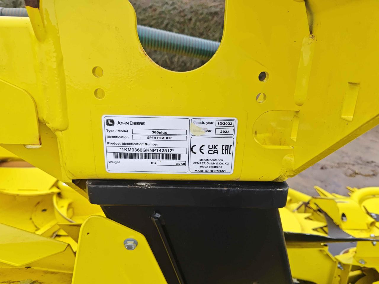 Kemper 360Plus - ملحق حصادة أعلاف: صورة 5 Kemper 360Plus - ملحق حصادة أعلاف: صورة 5