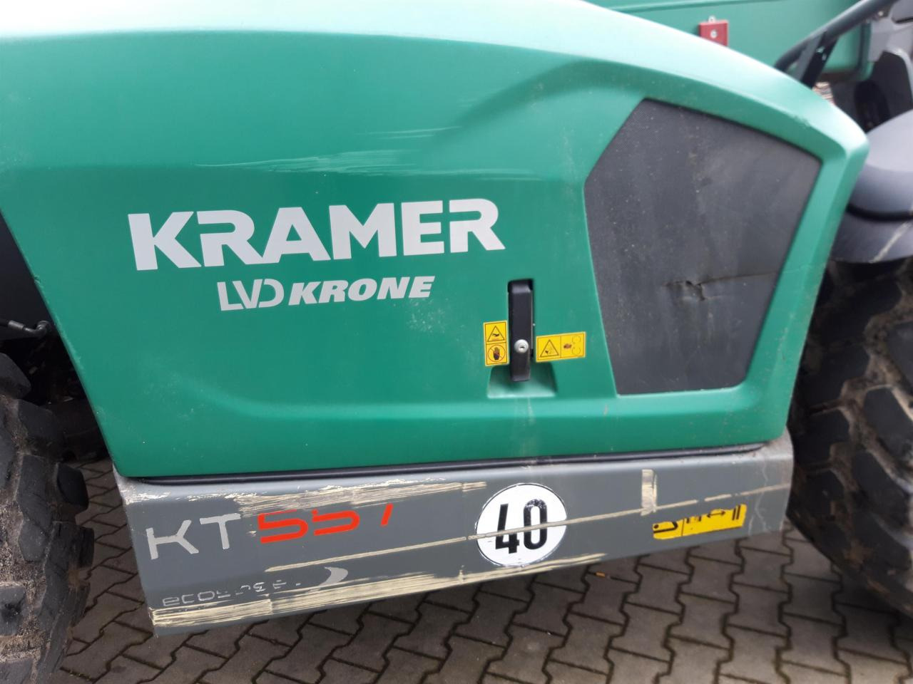 رافعة تلسكوبية Kramer KT557: صورة 8