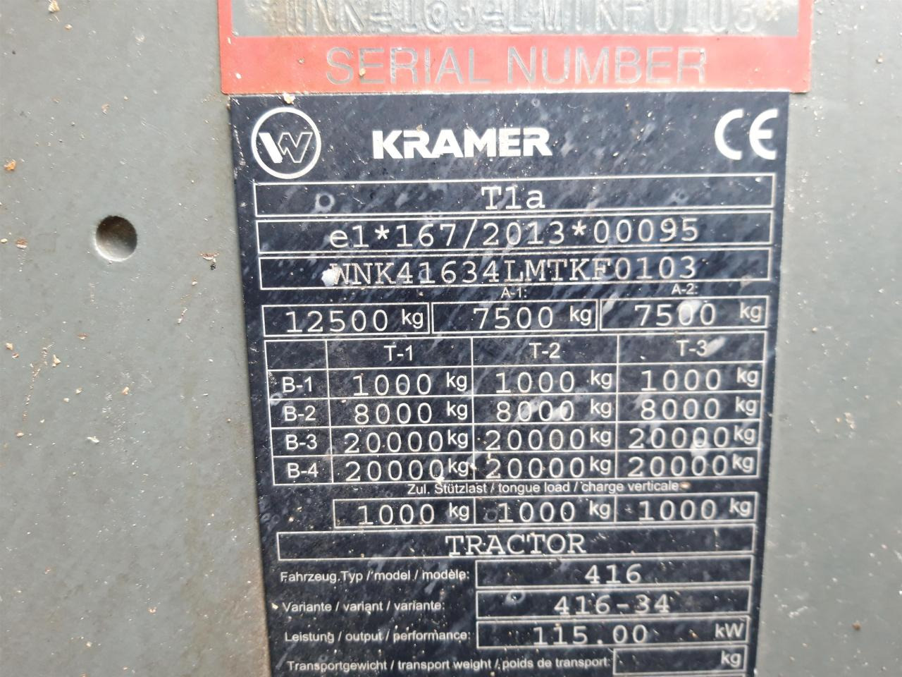رافعة تلسكوبية Kramer KT557: صورة 17
