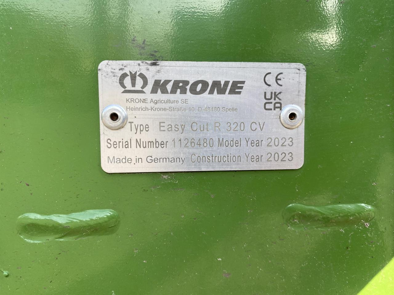 Krone EC R 320 CV - جزازة العشب: صورة 5 Krone EC R 320 CV - جزازة العشب: صورة 5