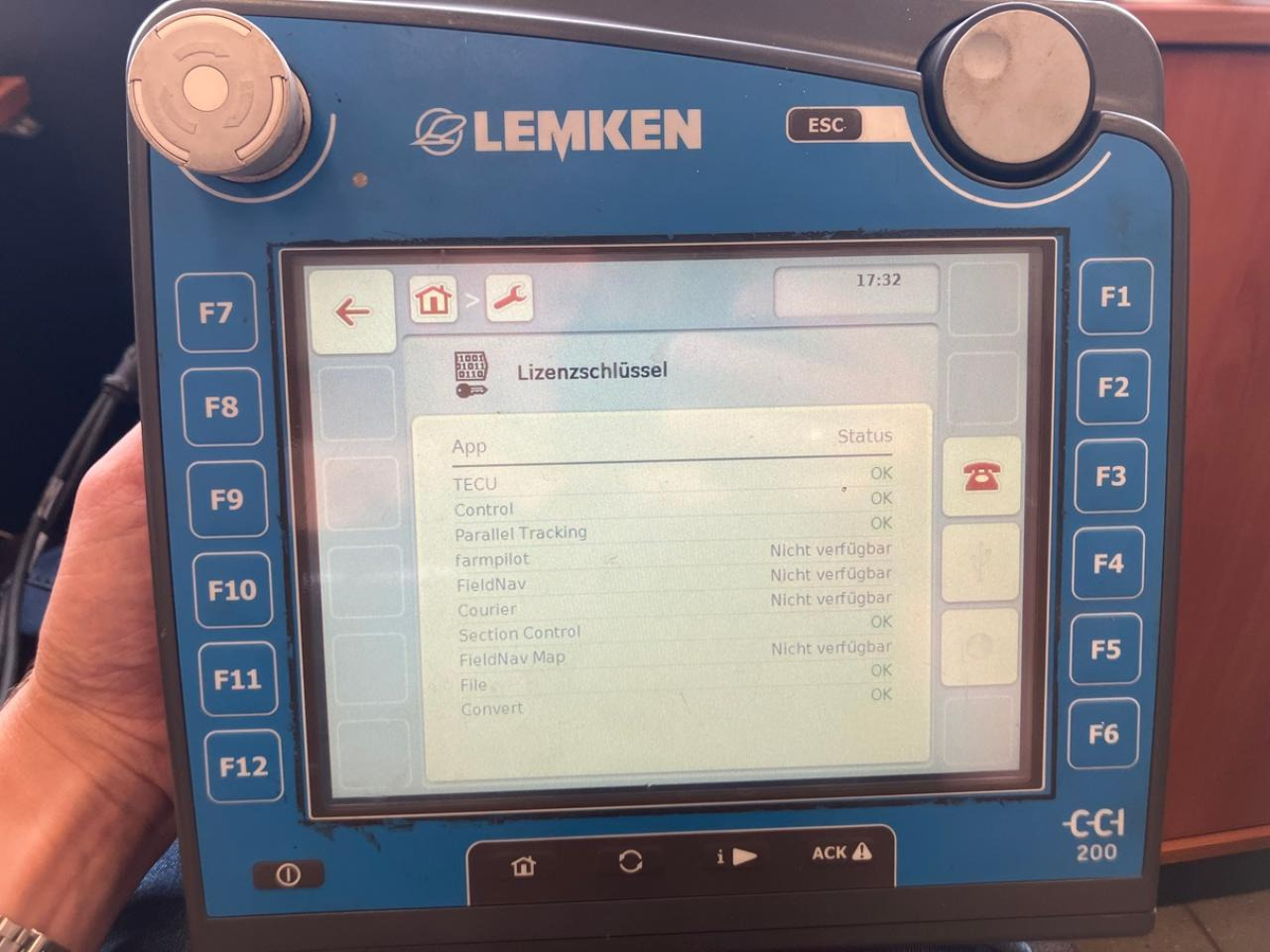 Lemken CCI200 - نظام ملاحة - الآلات الزراعية: صورة 5 Lemken CCI200 - نظام ملاحة - الآلات الزراعية: صورة 5