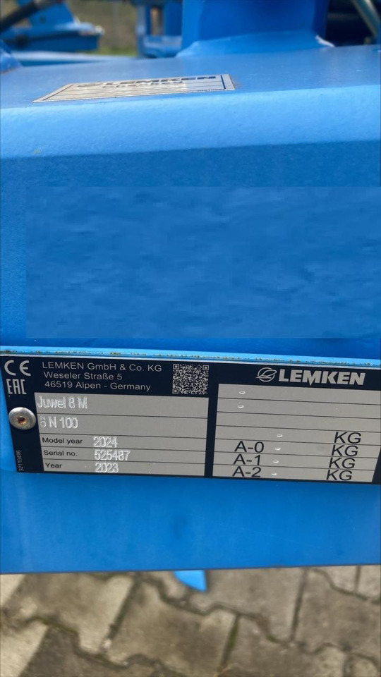 Lemken Juwel 8 M 6 N 100 - محراث: صورة 4 Lemken Juwel 8 M 6 N 100 - محراث: صورة 4