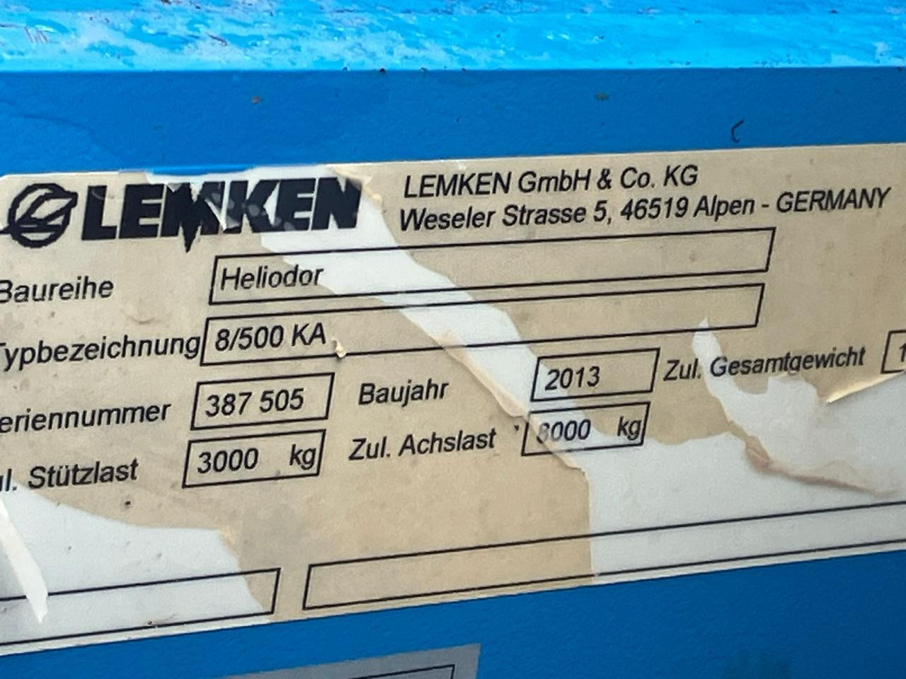 Lemken Solitair 9/450KA-DS - آلة البذر: صورة 3 Lemken Solitair 9/450KA-DS - آلة البذر: صورة 3
