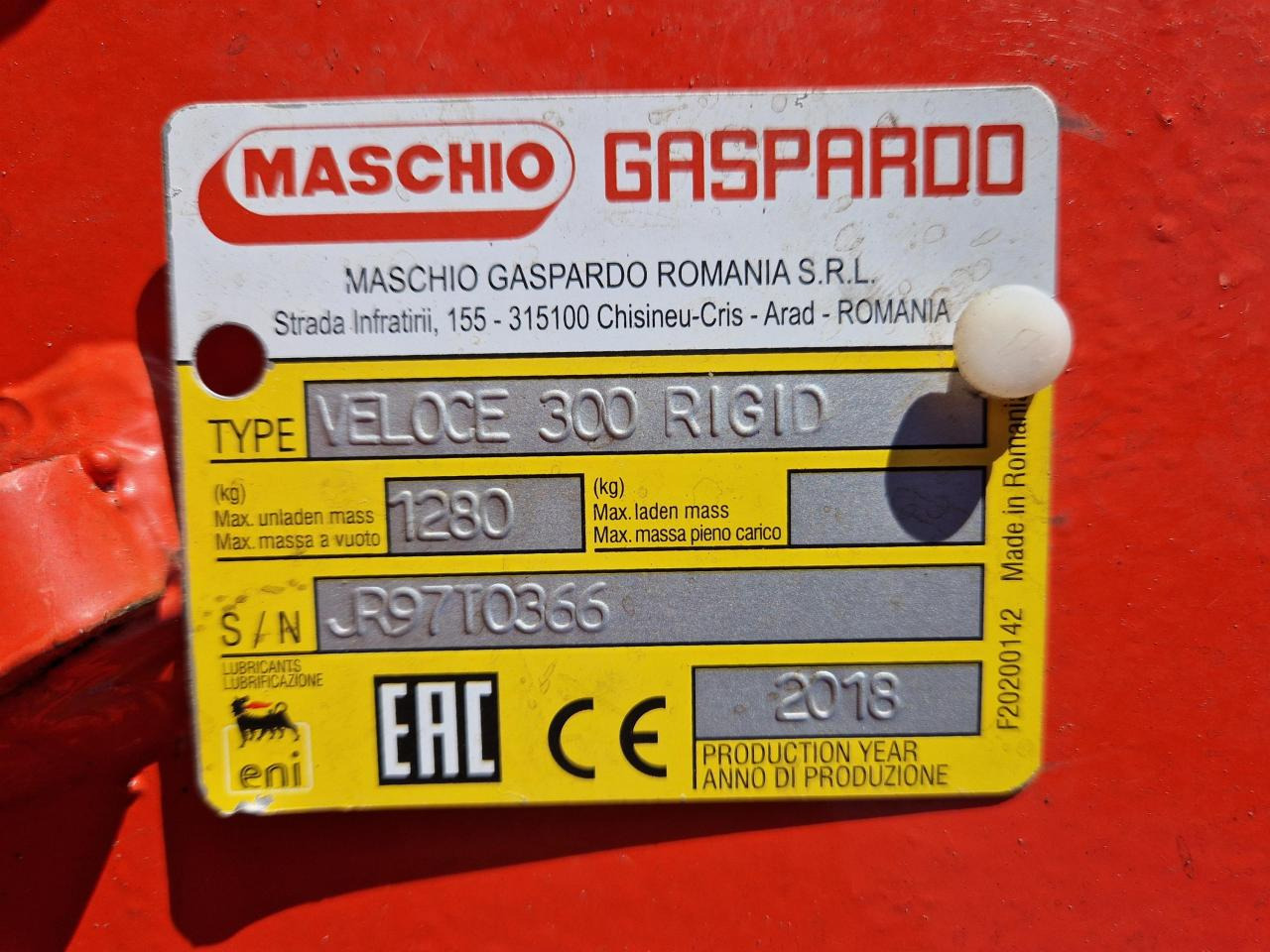 Maschio Veloce 300 Rigid Maschio Veloce 300 Rigid: صورة 9