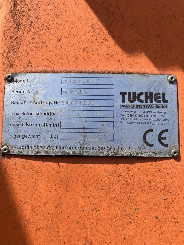 Tuchel Exclusiv 200 HG - مكنسة: صورة 3 Tuchel Exclusiv 200 HG - مكنسة: صورة 3