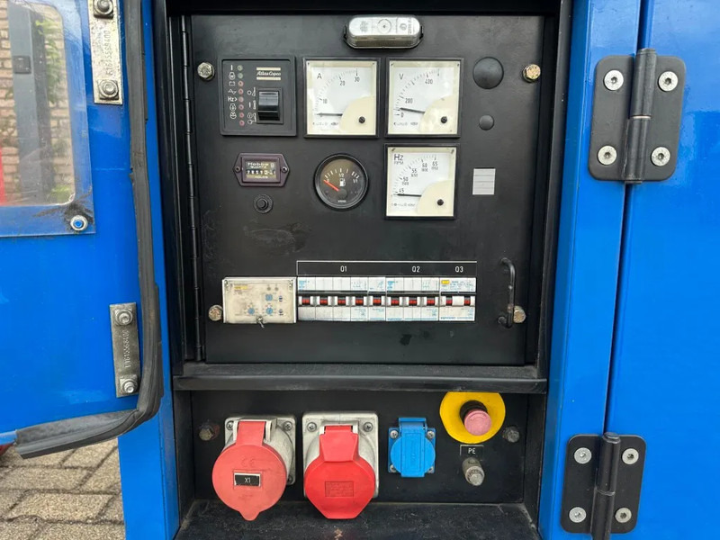 مجموعة المولدات Atlas-Copco QAS 14 Yanmar Stamford 15 kVA Silent generatorset: صورة 7