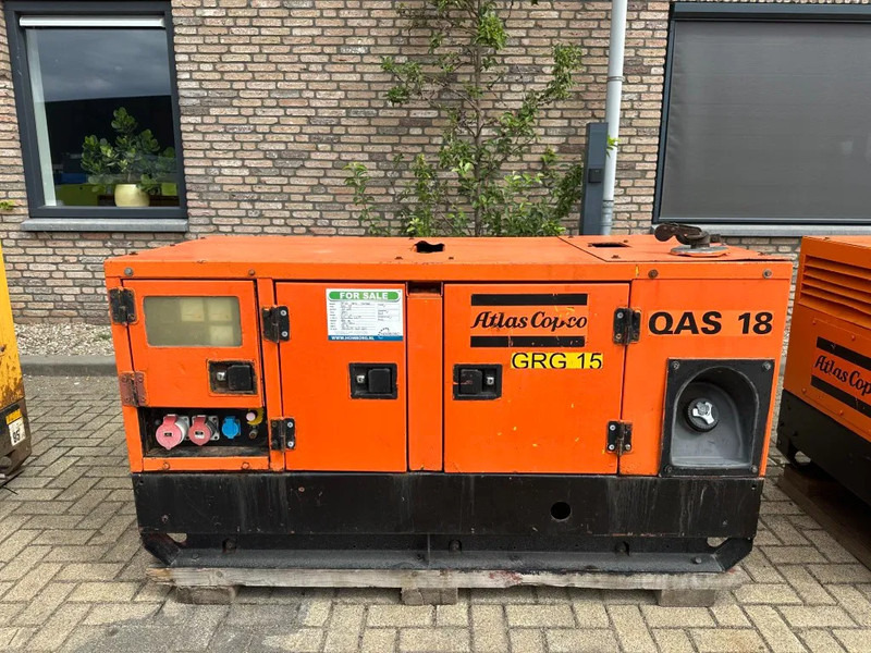 Atlas-Copco QAS 18 Yanmar Mecc Alte Spa 18 kVA Silent generatorset - مجموعة المولدات: صورة 1 Atlas-Copco QAS 18 Yanmar Mecc Alte Spa 18 kVA Silent generatorset - مجموعة المولدات: صورة 1