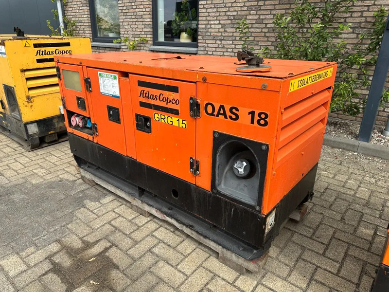 Atlas-Copco QAS 18 Yanmar Mecc Alte Spa 18 kVA Silent generatorset - مجموعة المولدات: صورة 2 Atlas-Copco QAS 18 Yanmar Mecc Alte Spa 18 kVA Silent generatorset - مجموعة المولدات: صورة 2
