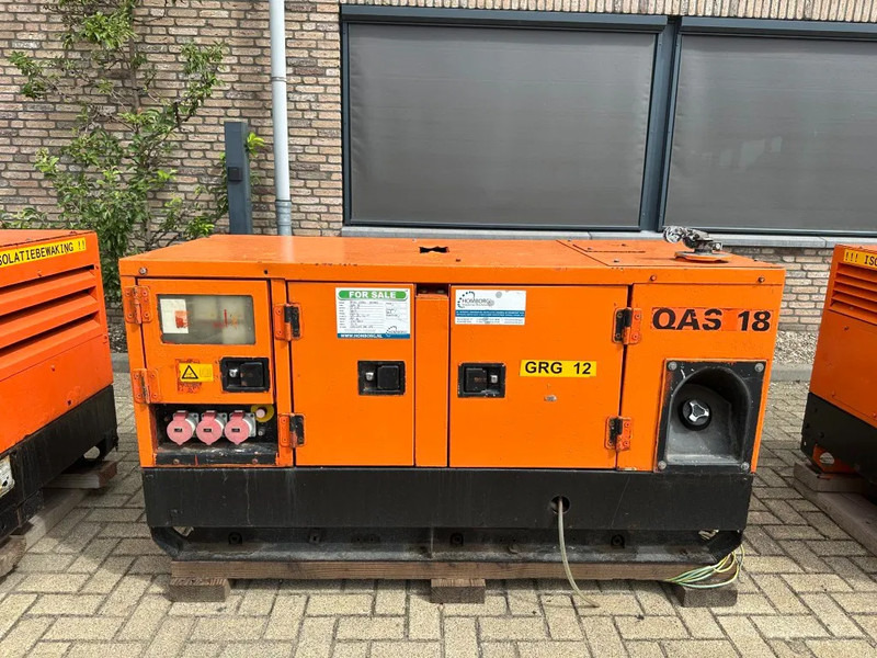 Atlas-Copco QAS 18 Yanmar Mecc Alte Spa 18 kVA Silent generatorset - مجموعة المولدات: صورة 1 Atlas-Copco QAS 18 Yanmar Mecc Alte Spa 18 kVA Silent generatorset - مجموعة المولدات: صورة 1