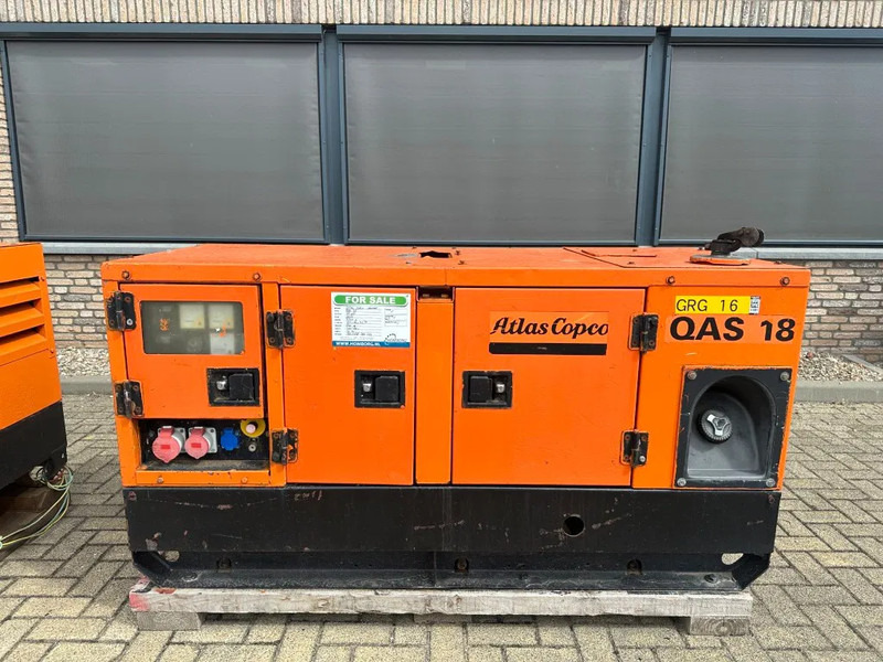Atlas-Copco QAS 18 Yanmar Mecc Alte Spa 18 kVA Silent generatorset - مجموعة المولدات: صورة 1 Atlas-Copco QAS 18 Yanmar Mecc Alte Spa 18 kVA Silent generatorset - مجموعة المولدات: صورة 1
