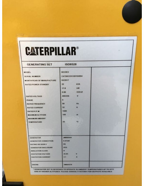 Caterpillar C2.2 22 kVA Silent generatorset New - مجموعة المولدات: صورة 4 Caterpillar C2.2 22 kVA Silent generatorset New - مجموعة المولدات: صورة 4