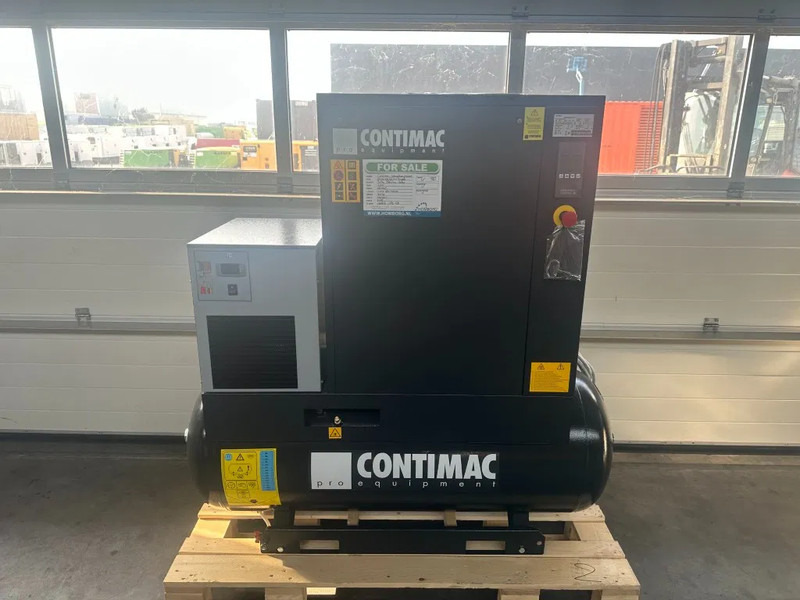 Contimac NS CN 10S 270D 7.5 kW 965 L / min 10 Bar Elektrische Schroefcompressor met Droger en Ketel - الضاغط: صورة 1 Contimac NS CN 10S 270D 7.5 kW 965 L / min 10 Bar Elektrische Schroefcompressor met Droger en Ketel - الضاغط: صورة 1