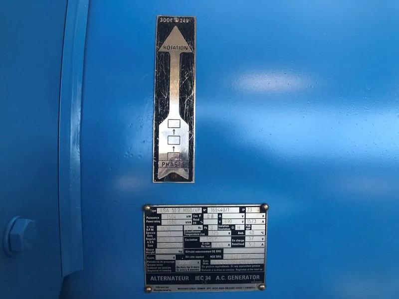 مجموعة المولدات Leroy Somer SDMO 1880 kVA generatordeel SDMO 1880 kVA generatordeel op frame: صورة 8 مجموعة المولدات Leroy Somer SDMO 1880 kVA generatordeel SDMO 1880 kVA generatordeel op frame: صورة 8