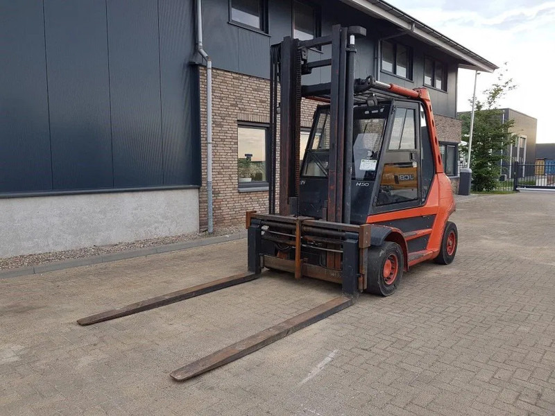 Linde H50D 5 ton Diesel Duplex Sideshift Positioner Heftruck - رافعة شوكية ديزل: صورة 3 Linde H50D 5 ton Diesel Duplex Sideshift Positioner Heftruck - رافعة شوكية ديزل: صورة 3