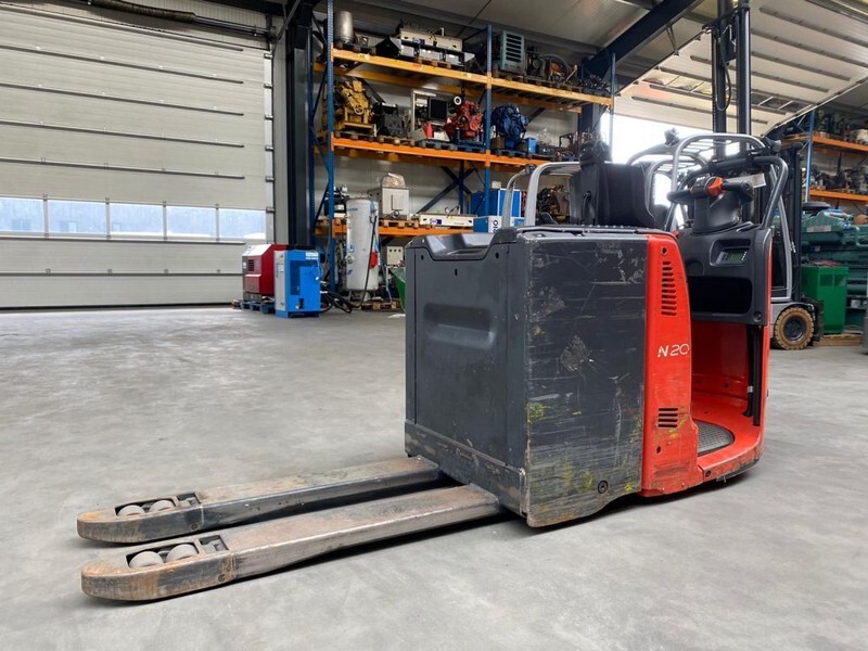 Linde N20 2 ton Elektrische Orderpicker Meerijder Palletwagen - شاحنة باليت: صورة 1 Linde N20 2 ton Elektrische Orderpicker Meerijder Palletwagen - شاحنة باليت: صورة 1