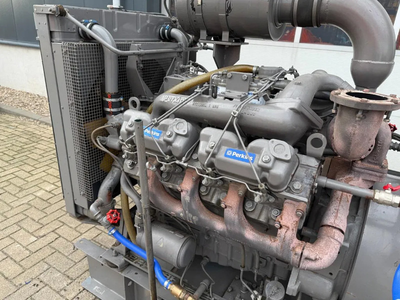 مجموعة المولدات Perkins Stamford 125 kVA noodstroom aggregaat generatorset as New ! 176 hours !: صورة 10