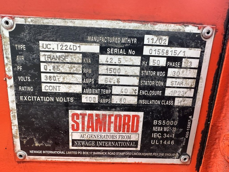 Sisu Valmet Stamford 42.5 kVA generatorset - مجموعة المولدات: صورة 5 Sisu Valmet Stamford 42.5 kVA generatorset - مجموعة المولدات: صورة 5