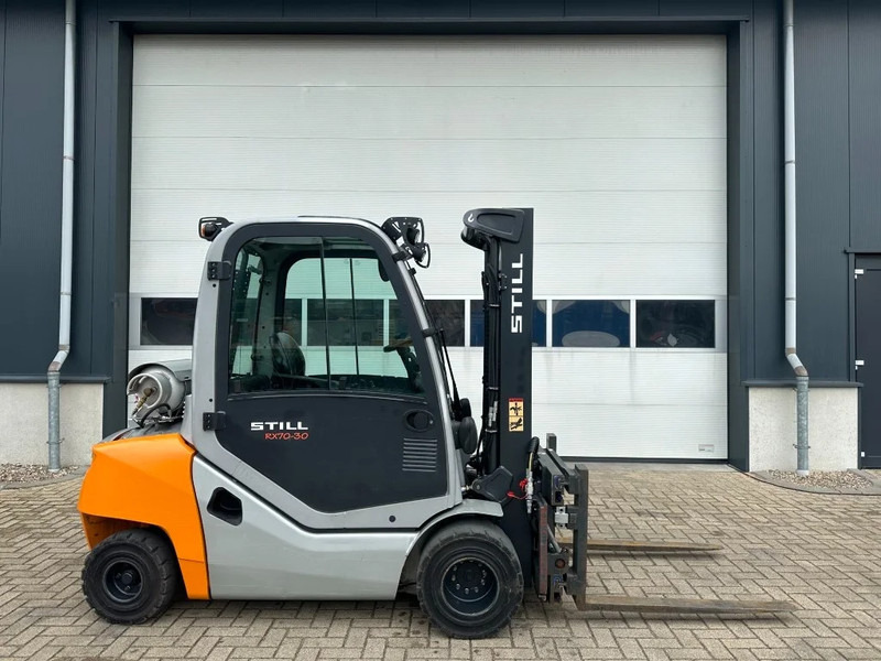 Still RX70-30T 3 ton Duplex Freelift Sideshift Positioner Vorkenversteller LPG Heftruck 2017 - رافعة شوكية تعمل بالغاز: صورة 2 Still RX70-30T 3 ton Duplex Freelift Sideshift Positioner Vorkenversteller LPG Heftruck 2017 - رافعة شوكية تعمل بالغاز: صورة 2