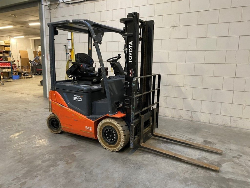 رافعة شوكية كهربائية Toyota 2 ton Traigo 20 Duplex Sideshift Elektra Heftruck: صورة 14