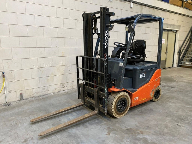 رافعة شوكية كهربائية Toyota 2 ton Traigo 20 Duplex Sideshift Elektra Heftruck: صورة 18