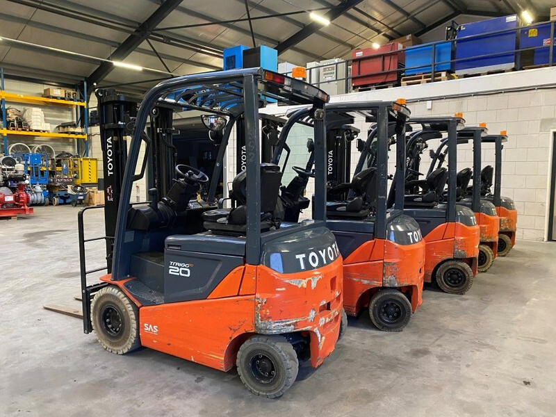 رافعة شوكية كهربائية Toyota 2 ton Traigo 20 Duplex Sideshift Elektra Heftruck: صورة 15