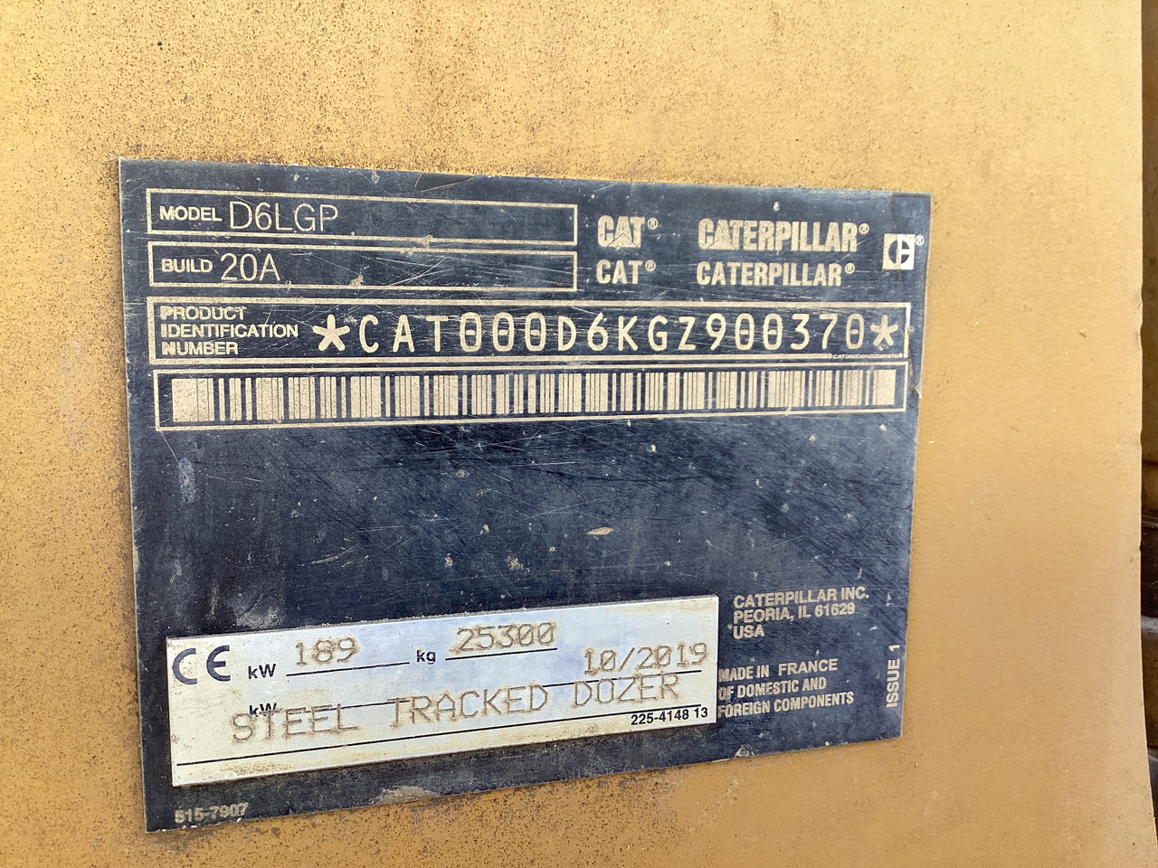 جرافة Caterpillar D6 -20 LGP: صورة 15 جرافة Caterpillar D6 -20 LGP: صورة 15
