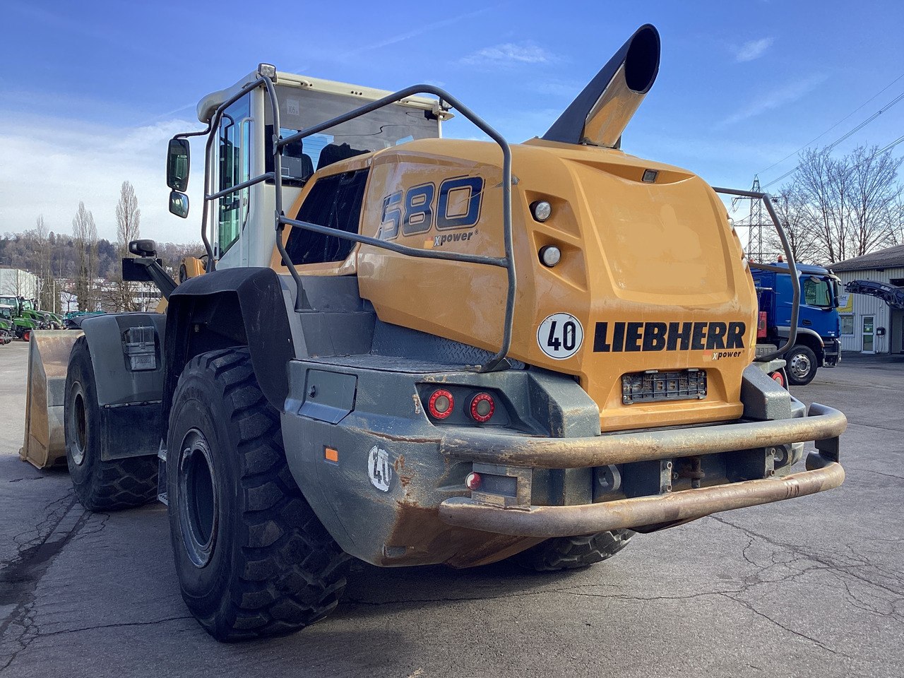 Liebherr L580 XPower IV - اللودر بعجل: صورة 4 Liebherr L580 XPower IV - اللودر بعجل: صورة 4