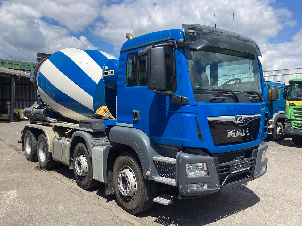 شاحنة خلاطة خرسانة MAN TGS 35.470 8x4 Liebherr HTM905P Intarder Betonmi: صورة 7