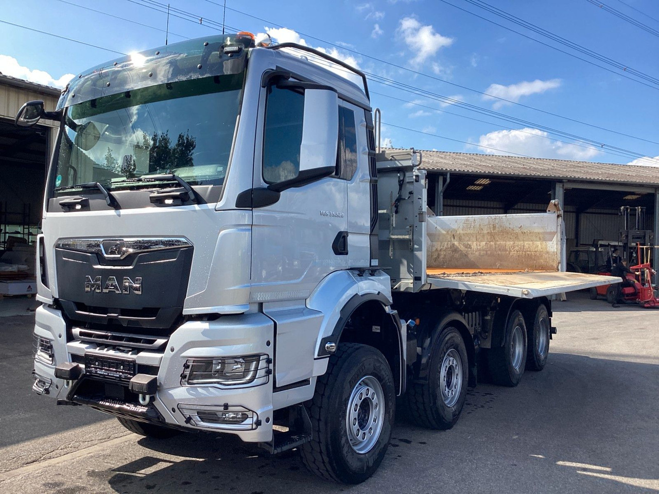 MAN TGS 35.520 8x4 Intarder Meiller Bordmatik Hendri - شاحنة قلاب: صورة 1 MAN TGS 35.520 8x4 Intarder Meiller Bordmatik Hendri - شاحنة قلاب: صورة 1