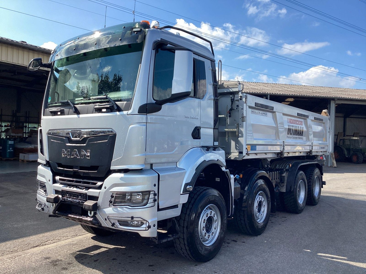 MAN TGS 35.520 8x4 Intarder Meiller Bordmatik Hendri - شاحنة قلاب: صورة 2 MAN TGS 35.520 8x4 Intarder Meiller Bordmatik Hendri - شاحنة قلاب: صورة 2