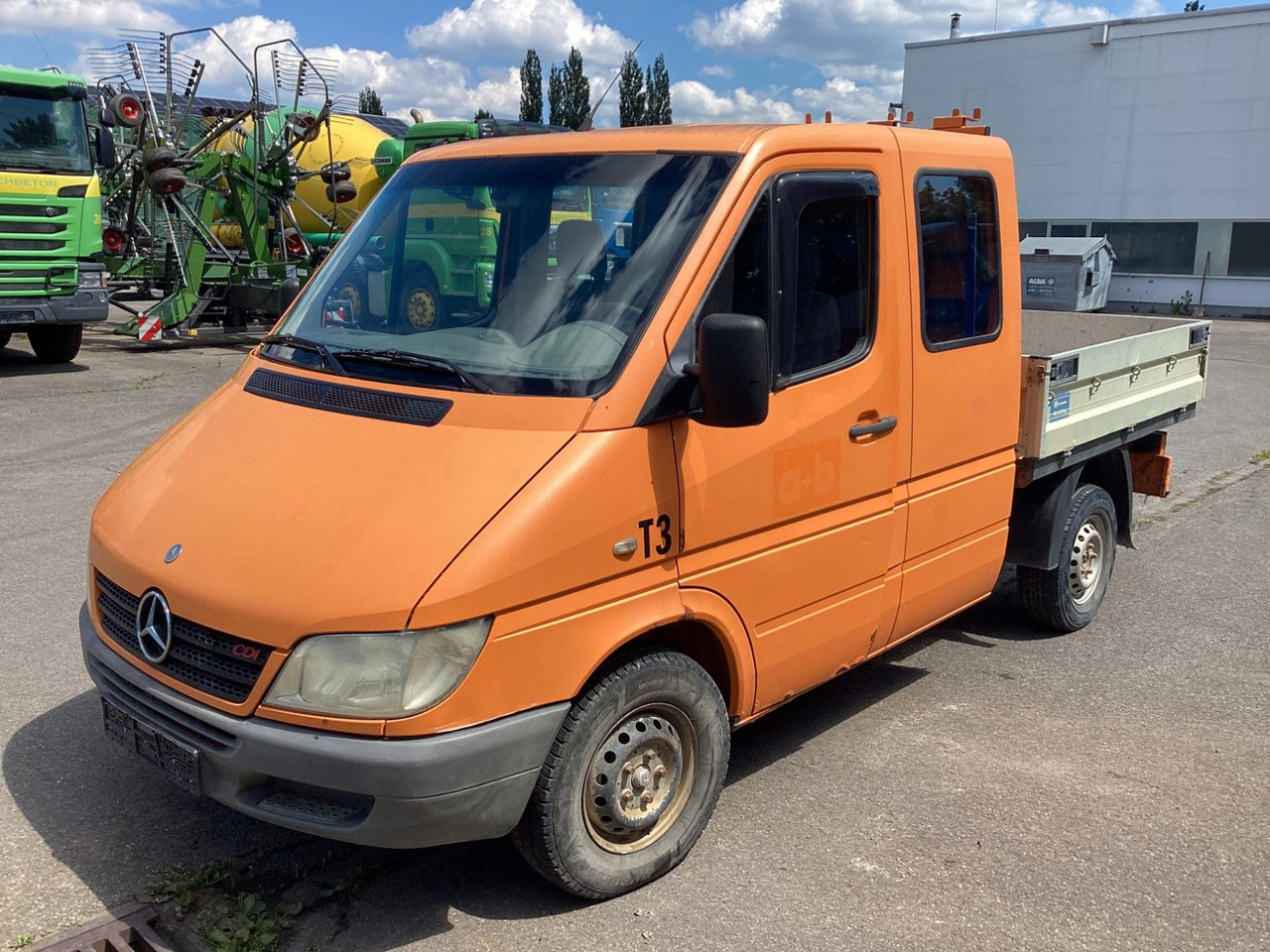 Mercedes-Benz Sprinter Pritsche Doka 211 CDI - شاحنة مفتوحة, الشاحنات الصغيرة كابينة مزدوجة: صورة 1 Mercedes-Benz Sprinter Pritsche Doka 211 CDI - شاحنة مفتوحة, الشاحنات الصغيرة كابينة مزدوجة: صورة 1