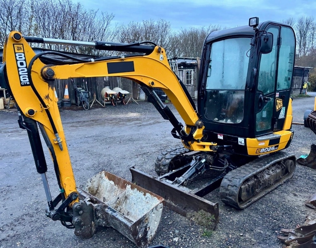 JCB 8026 CTS - حفارة مُصَّغرة: صورة 3 JCB 8026 CTS - حفارة مُصَّغرة: صورة 3