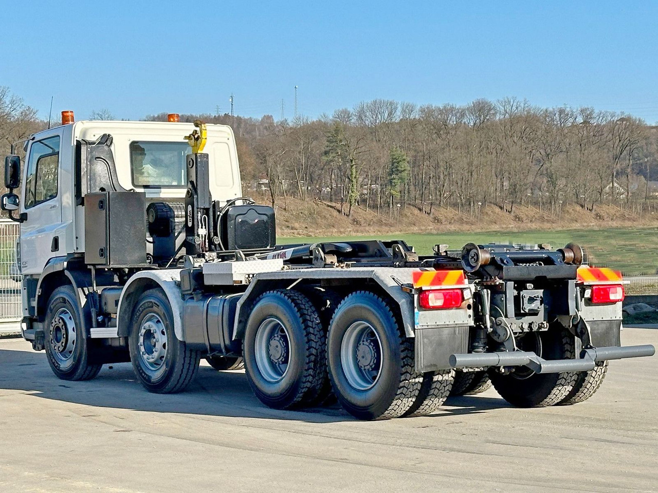 شاحنة ذات خطاف, شاحنة كرين DAF CF 440 * HAKOWIEC * 8x4 * STAN BDB: صورة 6