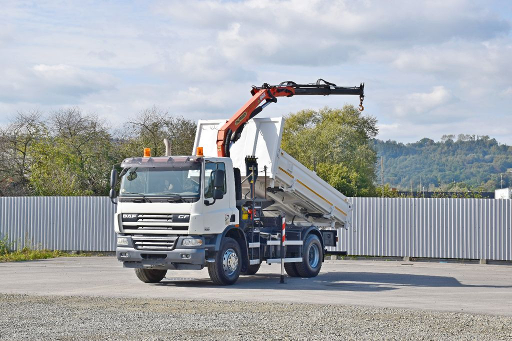 DAF CF 75.310 Kipper 4,30 m + KRAN * TOPZUSTAND DAF CF 75.310 Kipper 4,30 m + KRAN * TOPZUSTAND - شاحنة قلاب, شاحنة كرين: صورة 2 DAF CF 75.310 Kipper 4,30 m + KRAN * TOPZUSTAND DAF CF 75.310 Kipper 4,30 m + KRAN * TOPZUSTAND - شاحنة قلاب, شاحنة كرين: صورة 2