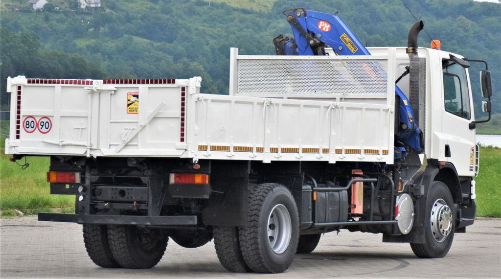 شاحنة قلاب, شاحنة كرين DAF CF 75.310 *Kipper 5,10 m + KRAN *TOPZUSTAND: صورة 7